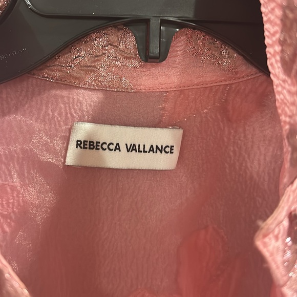 Rebecca Vallance Annette Metallica Cloque Gown, US 4 - Picture 5 of 8